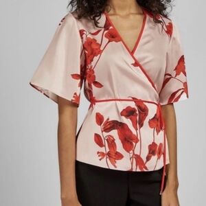Ted Barker London Melanie Fantasia wrap top